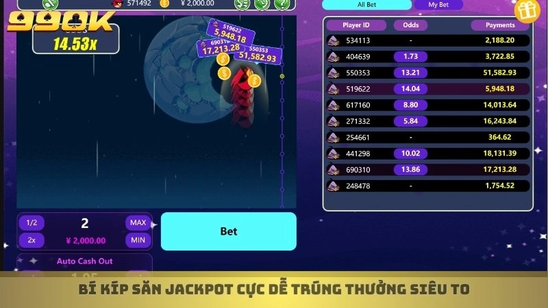 Bí quyết chơi Angry Bird Slot 99ok trúng Jackpot cực dễ 3 Bí kíp săn Jackpot cực dễ trúng thưởng siêu to