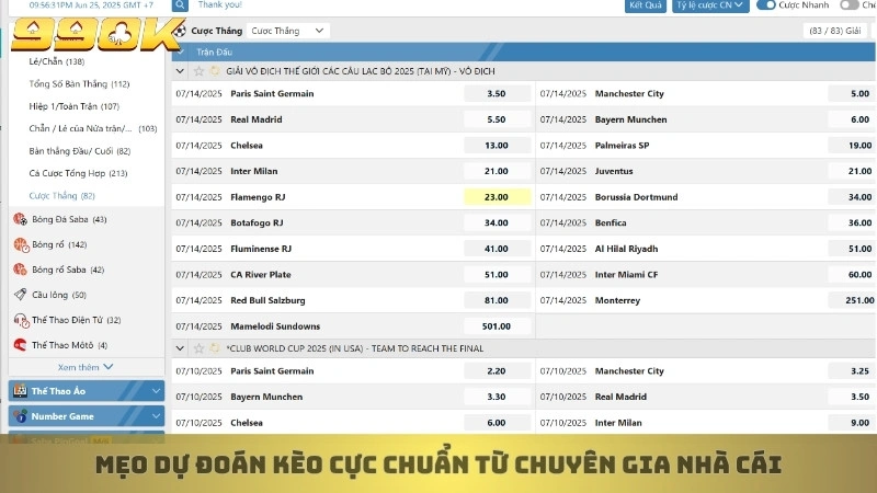 Soi kèo cá cược bóng đá trực tiếp cùng chuyên gia 99ok 3 Mẹo dự đoán kèo cực chuẩn từ chuyên gia nhà cái