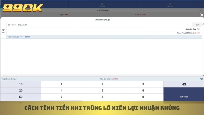 Lô xiên 2, 3, 4 ăn bao nhiêu? Bí kíp bắt lô xiên bất bại 3 Cách tính tiền khi trúng lô xiên lợi nhuận khủng