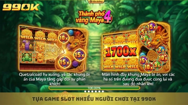 Tựa game slot nhiều người chơi tại 99ok