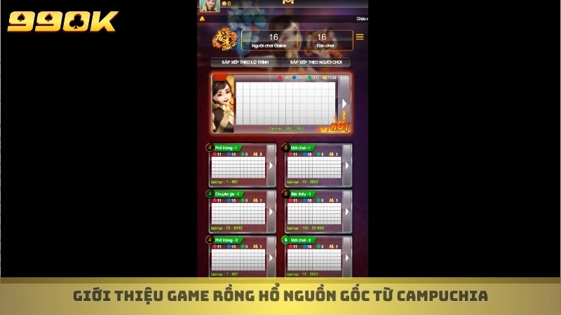 Cách chơi rồng hổ 99ok & chiến thuật cược đơn giản, dễ thắng 2 Giới thiệu game Rồng hổ nguồn gốc từ Campuchia